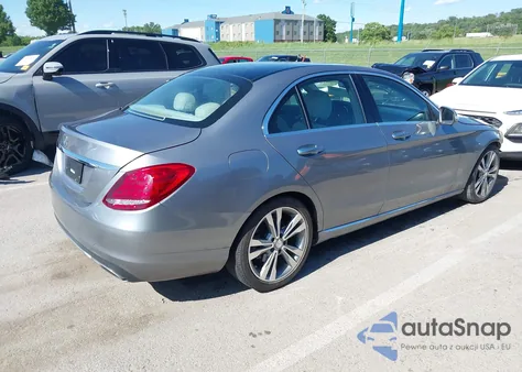 2015 Mercedes-Benz C 300 Luxury/Sport from USA, damaged, VIN 55SWF4JB5FU085460